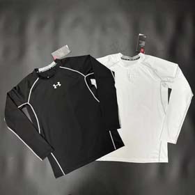 NBA Nike Underarmour tights shorts men's quick-drying fitness training long-sleeved T-shirt-2498  